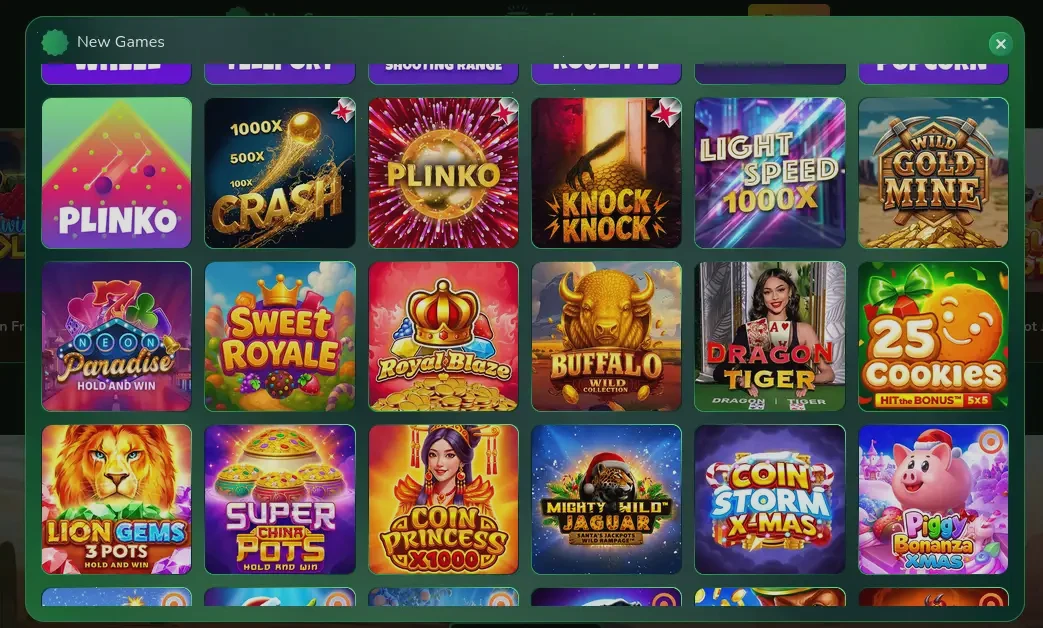 Interface de l'application mobile Viggoslots sur smartphone